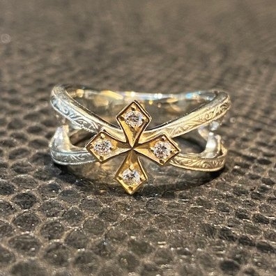 【値下げ】ローリーロドキン Star Fancy Cross Ring